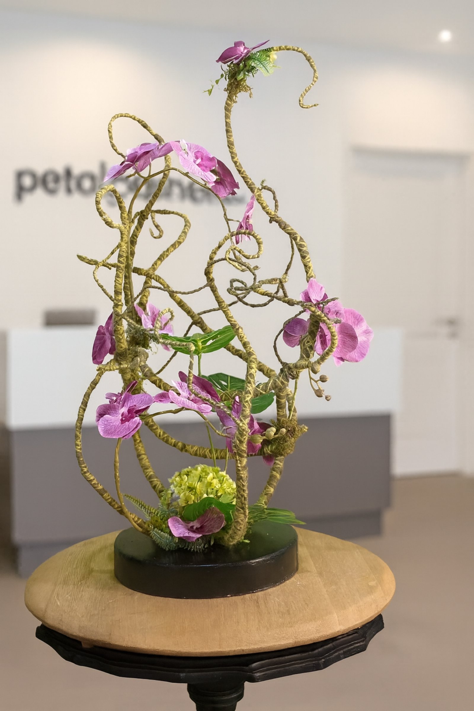 Reception floral art